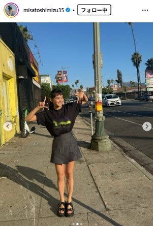 清水みさとInstagramより