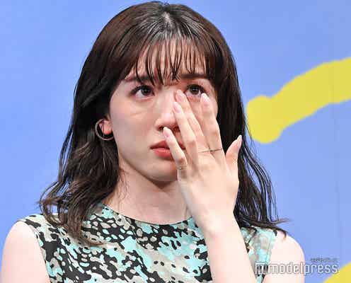 永野芽郁、舞台挨拶で大粒の涙 奈緒と試写で号泣も「周りの人、結構引いていた」<マイ・ブロークン・マリコ>