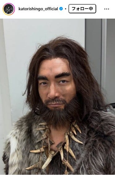 香取慎吾 Instagramより