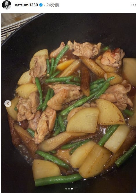 小川菜摘Instagramより