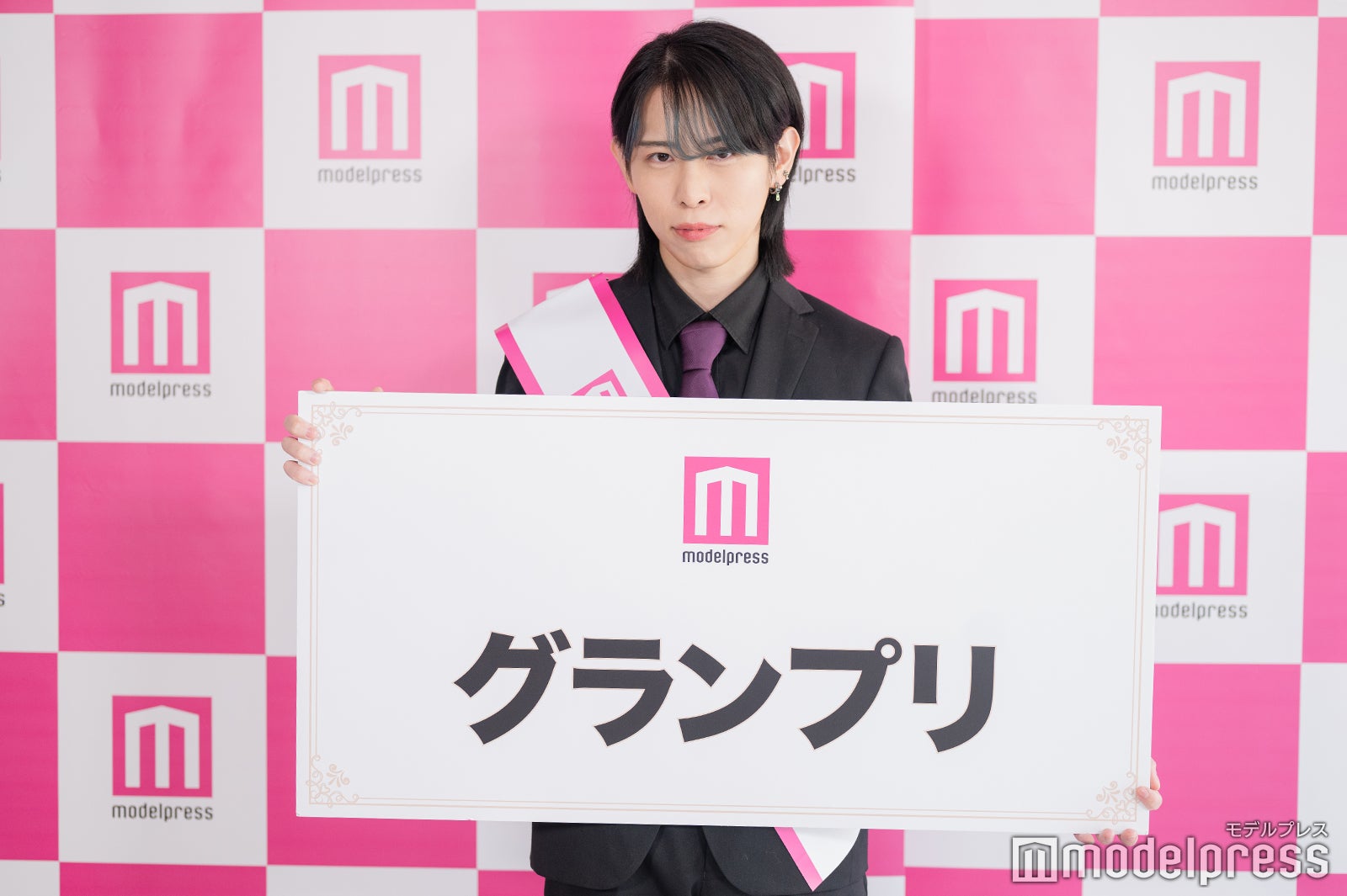 「ミスターモデルプレスオーディション 2023 SUMMER」グランプリ・松本羚央さん（C）モデルプレス