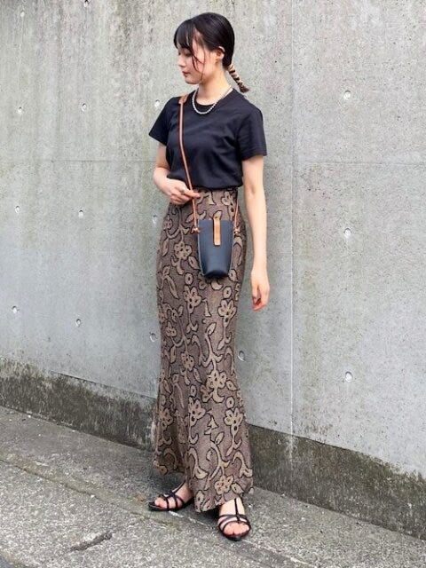 コーデ　秋　夏　先取り