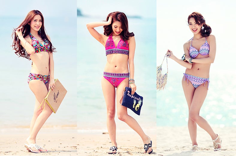 「エスニック柄ビキニ」で悩殺♡オトナな彼もノックアウト／全て「salus」画像提供：salus【モデルプレス】