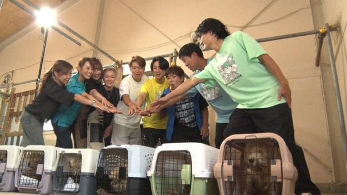 ヒロミ、相葉雅紀、森保一監督、森本慎太郎(C)日本テレビ