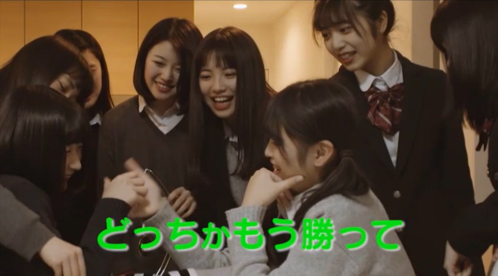 全然勝負付かない…／「女子高生ミスコンFINALIST～ハレトキドキＪＫ～」より（提供画像）