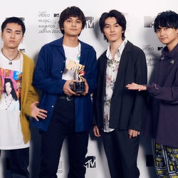 DISH//が初受賞 北村匠海、あいみょんやファンへの感謝語る<MTV VMAJ 2020>