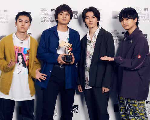 DISH//が初受賞 北村匠海、あいみょんやファンへの感謝語る<MTV VMAJ 2020>