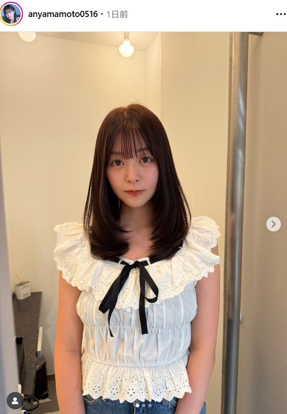山本杏Instagramより