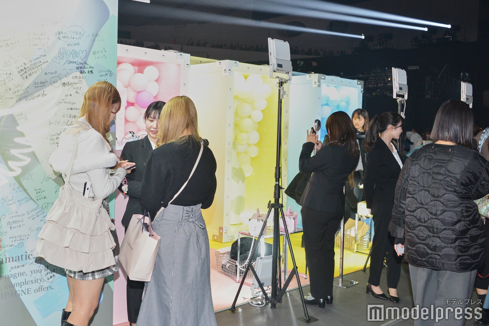 「ANGEL CHAMPAGNE」ブース（C）モデルプレス