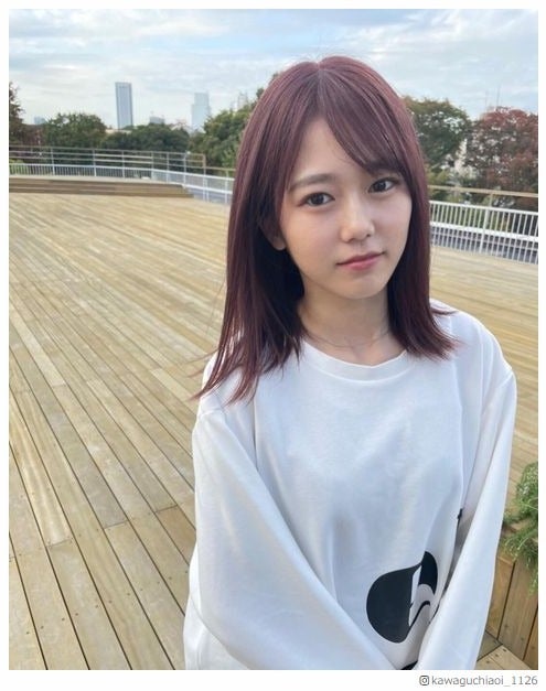 「ボンビーガール」川口葵、期間限定ピンクヘアにイメチェン 「かわいい」と反響