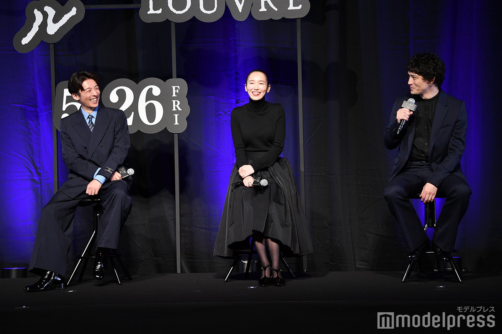 高橋一生、飯豊まりえ、安藤政信（C）モデルプレス