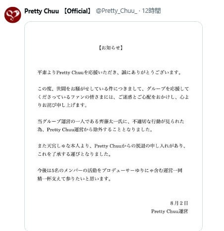 Pretty Chuu 公式X