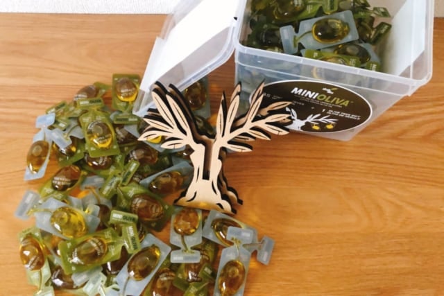 コストコMINIOLIVA エクストラバージンオリーブオイル86個入