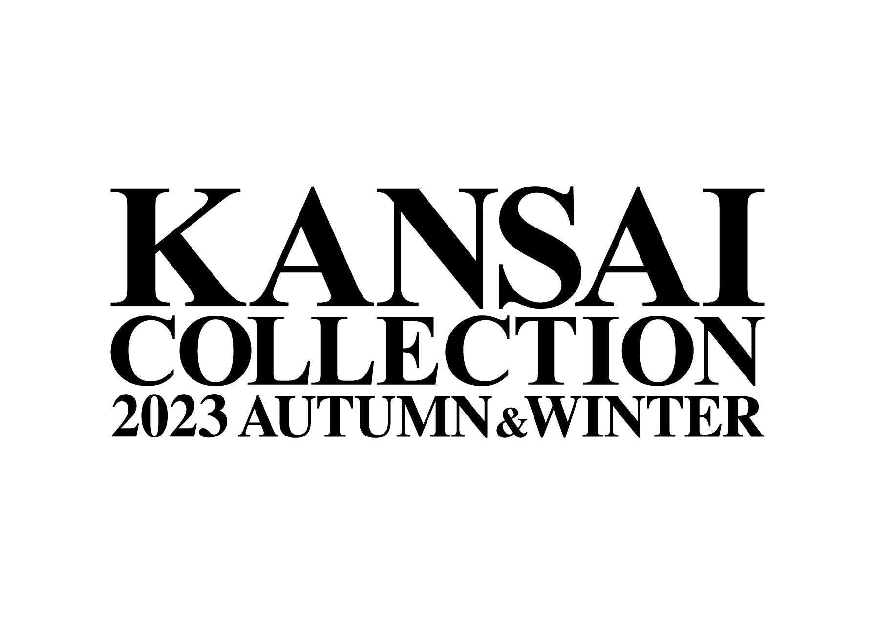 「KANSAI COLLECTION 2023 A／W」ロゴ（提供写真）
