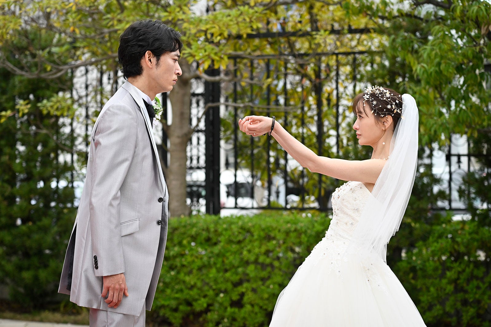 上杉柊平、松本まりか「ミス・ターゲット」第6話より（C）ABCテレビ