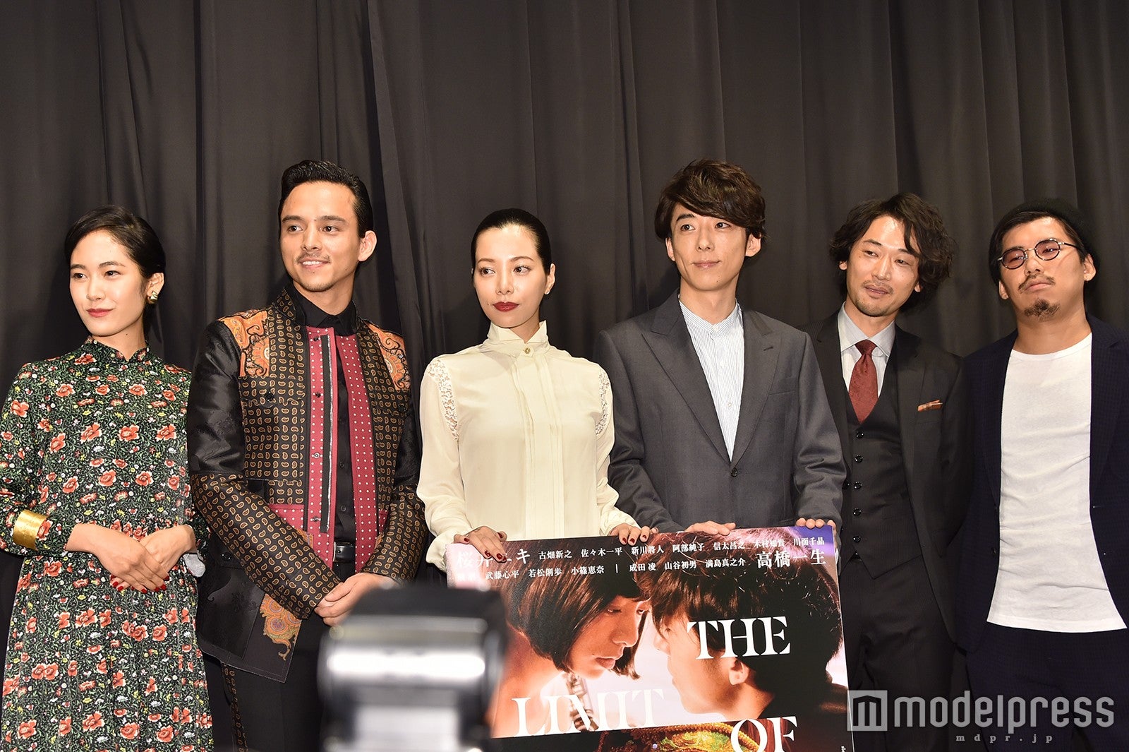 阿部純子、満島真之介、桜井ユキ、高橋一生、佐々木一平、二宮健監督 （C）モデルプレス