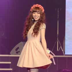 ファッションショーに登場したゆかるん