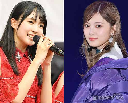 乃木坂46賀喜遥香、白石麻衣の美貌に圧倒される 先輩メンバーとの交流明かす<「のぎおび」×「モデルプレス」コラボ>