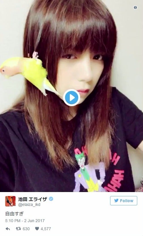 池田エライザの“ラブラブ動画”に悶絶の声「ペットになりたい」「女神かと思った」