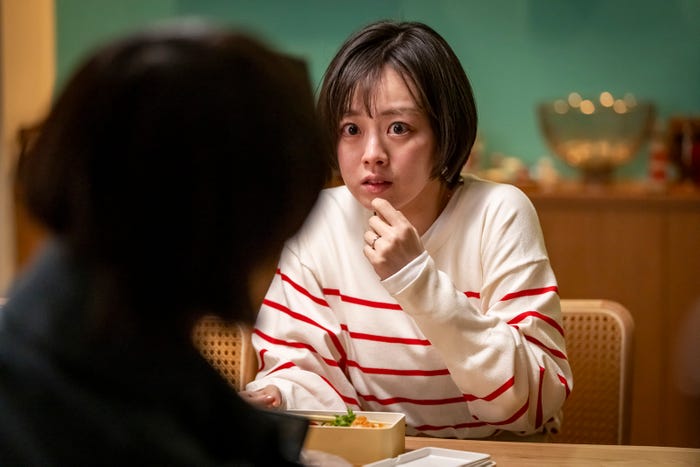 伊原六花「パラレル夫婦 死んだ“僕と妻”の真実」より(C)カンテレ