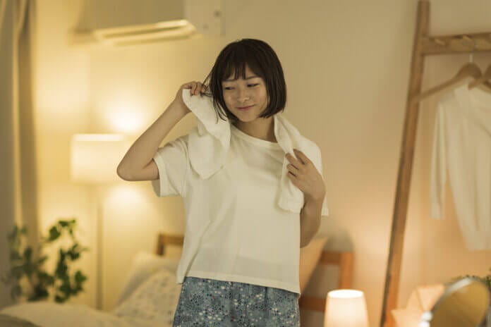 2：お風呂上がりの姿