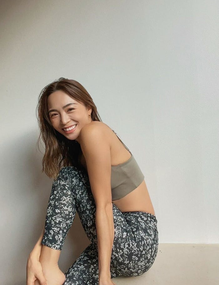 ヨガインストラクター・里見茜(提供写真)