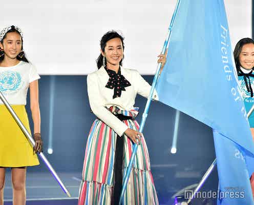 早見優、親子3人初共演 ランウェイにサプライズ登場<TGC SHIZUOKA 2019>