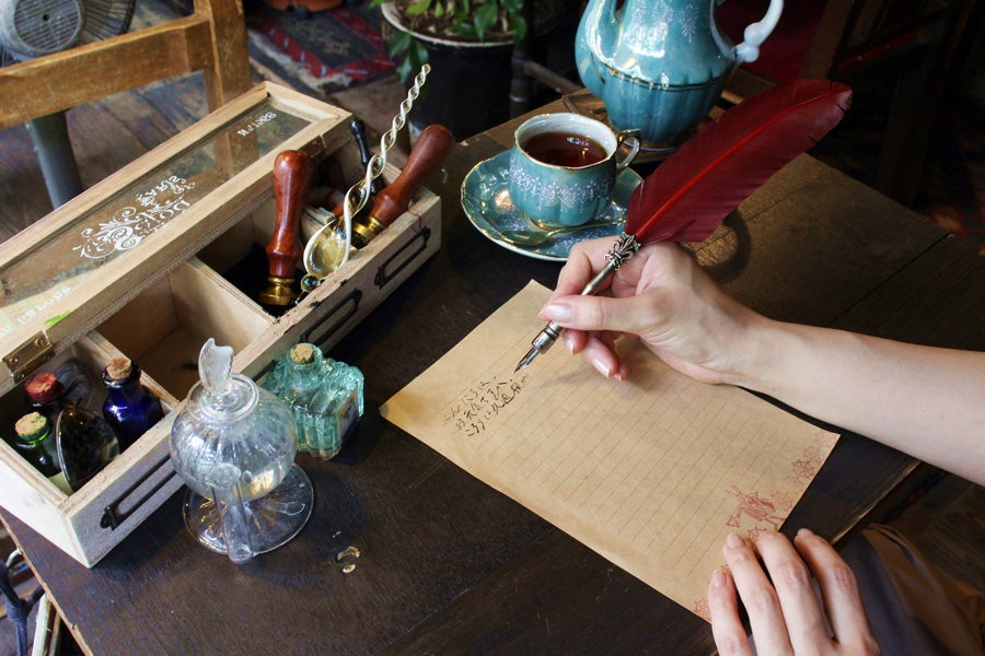 アール座読書館お手紙セット