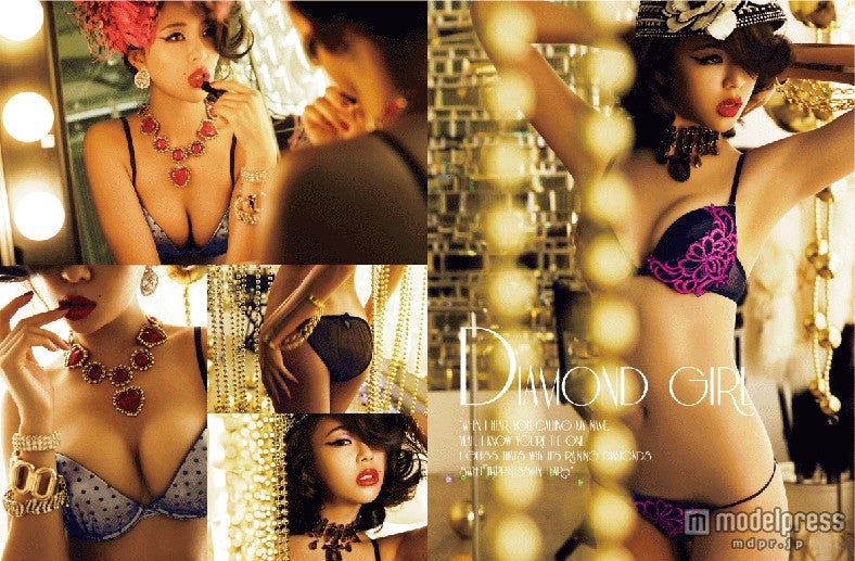 煌びやかでゴージャスなDIAMOND GIRL
