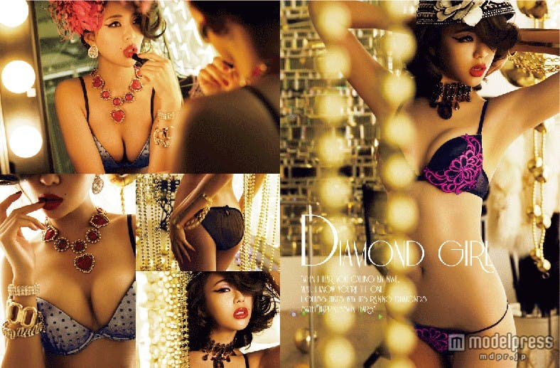 煌びやかでゴージャスなDIAMOND GIRL