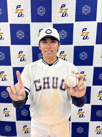 中大 今秋ドラフト候補・伊藤櫂がリーグ戦通算10号！「調子に乗ったりしないように」 今季3号
