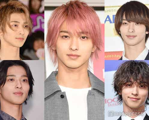横浜流星の“武器”、ピンク髪・パーマ・ハイトーン…ヘアカラー&アレンジで印象ガラリ【2019年髪型変遷まとめ】