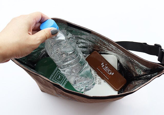 付録　ムック　スヌーピー　保冷バッグ　ペットボトル　縦　収納