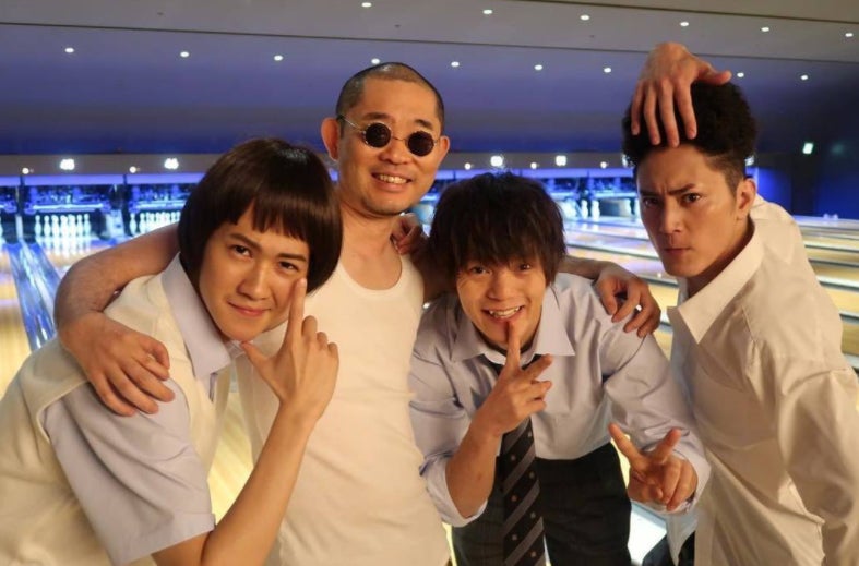 マル役の葉山奨之・パイセン役の今野浩喜・トビオ役の窪田正孝・伊佐美役の間宮祥太朗／画像提供：カンテレ