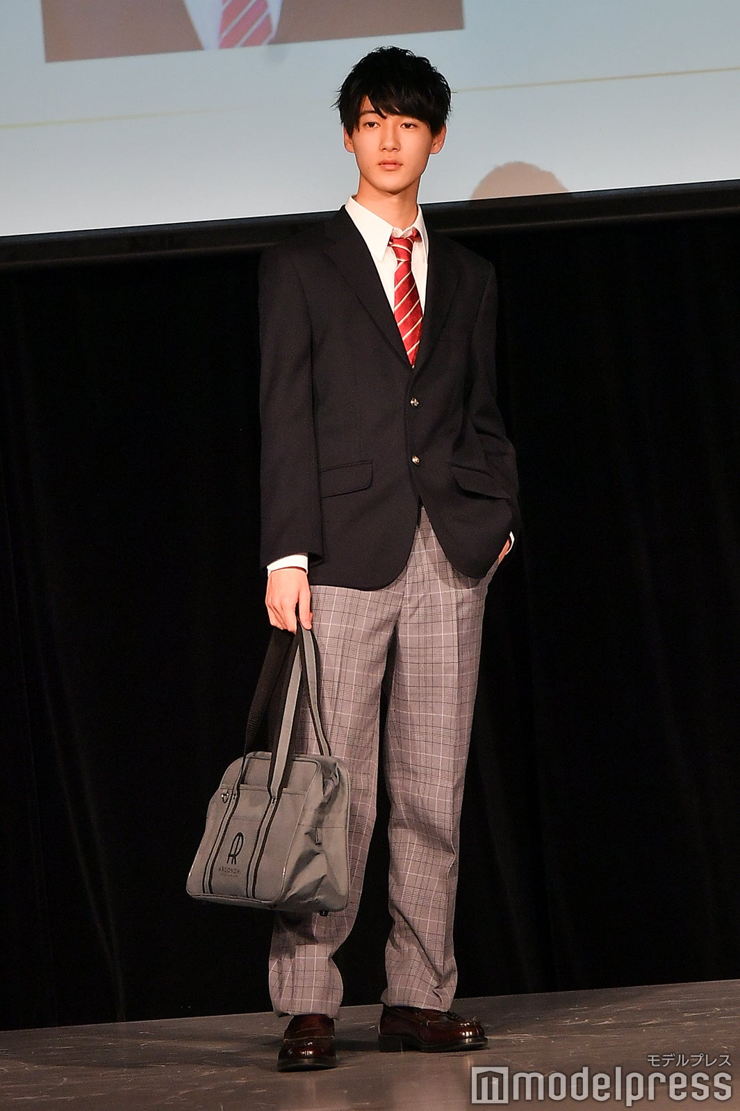 「第6回日本制服アワード」男子グランプリ・高橋璃央さん（C）モデルプレス