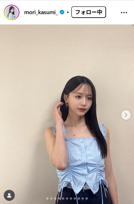 森香澄Instagramより