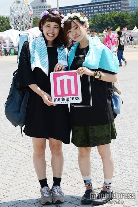 サマソニ 開幕 夏全開のフェスファッションで満喫 Summer Sonic 15来場者スナップ モデルプレス サマソニ 開幕 夏全開のフェスファッションで満喫 Summer Sonic 15来場者スナップ モデルプレス