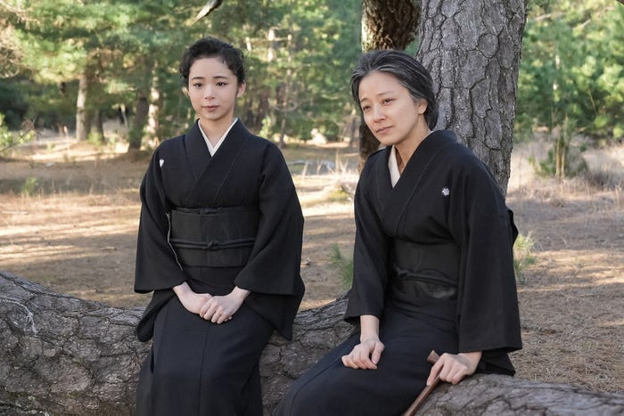 趣里、中越典子「ブギウギ」第111話(C)NHK