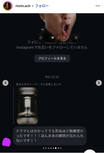 リンリン Instagramより