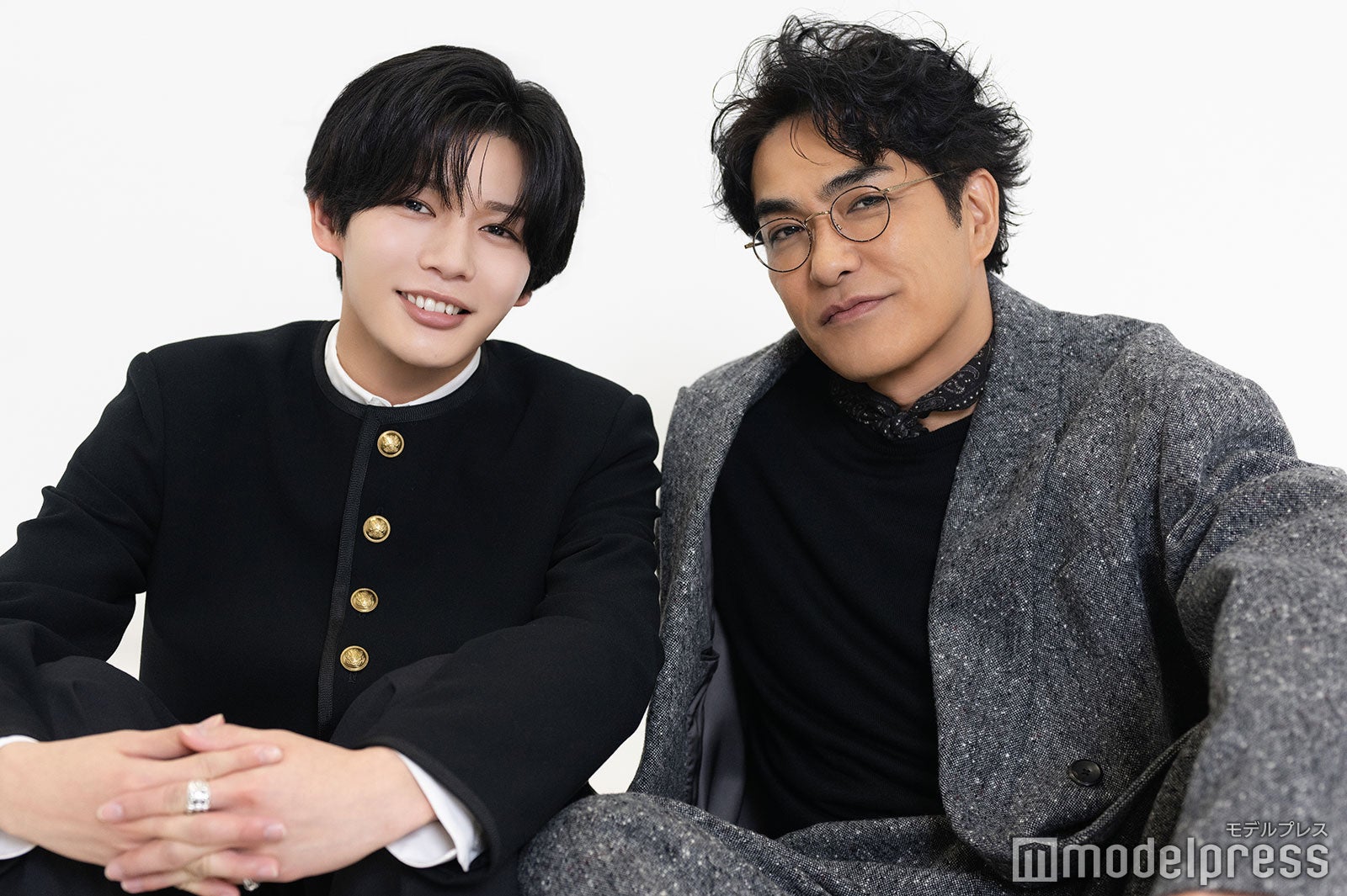 長尾謙杜＆北村一輝（C）モデルプレス