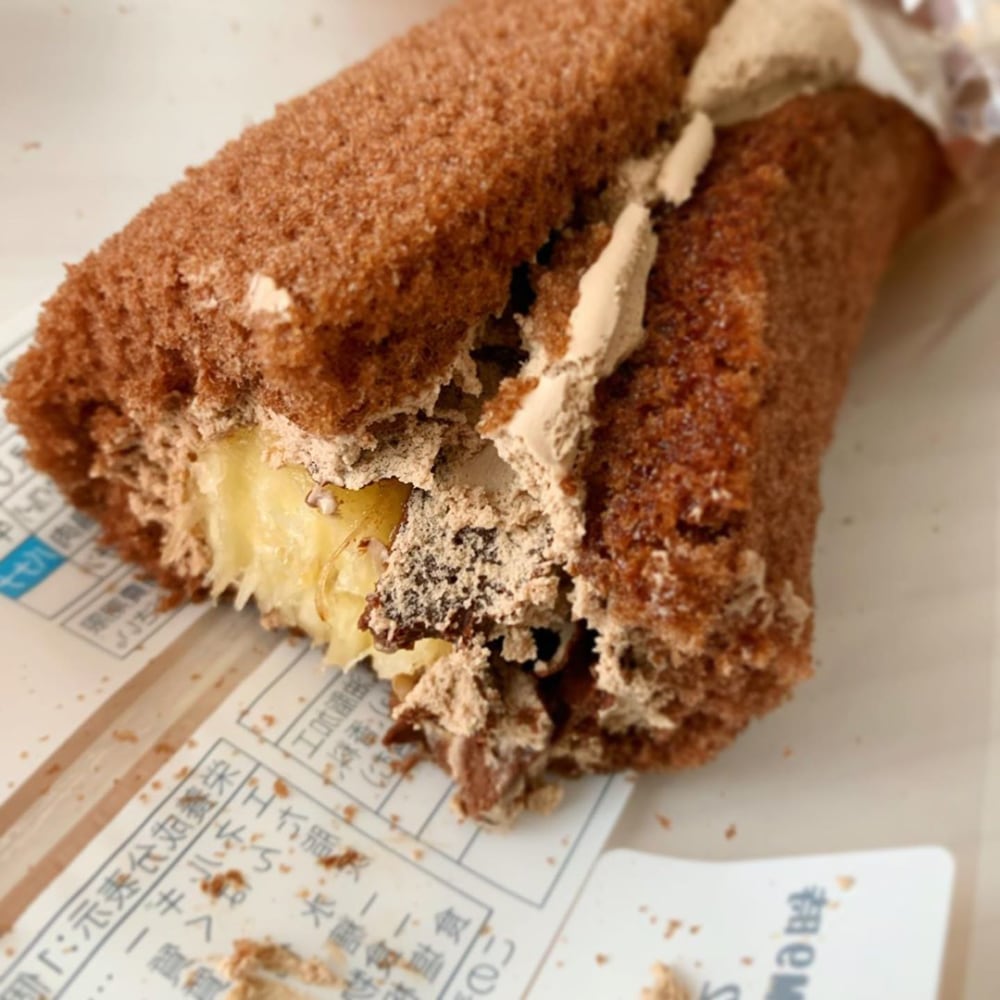 セブンイレブンのチョコバナナオムレット