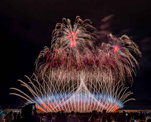 「三陸花火」2022年4月&10月に開催決定、岩手の夜空に花火1万発輝く