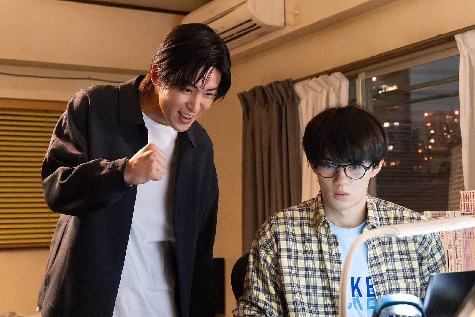 目黒蓮、佐野勇斗（C）TBS