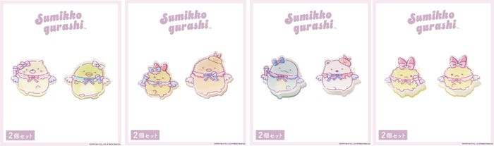 ミニヘアクリップ(各330円※税込):4種(C)2025 San-X Co., Ltd. All Rights Reserved.