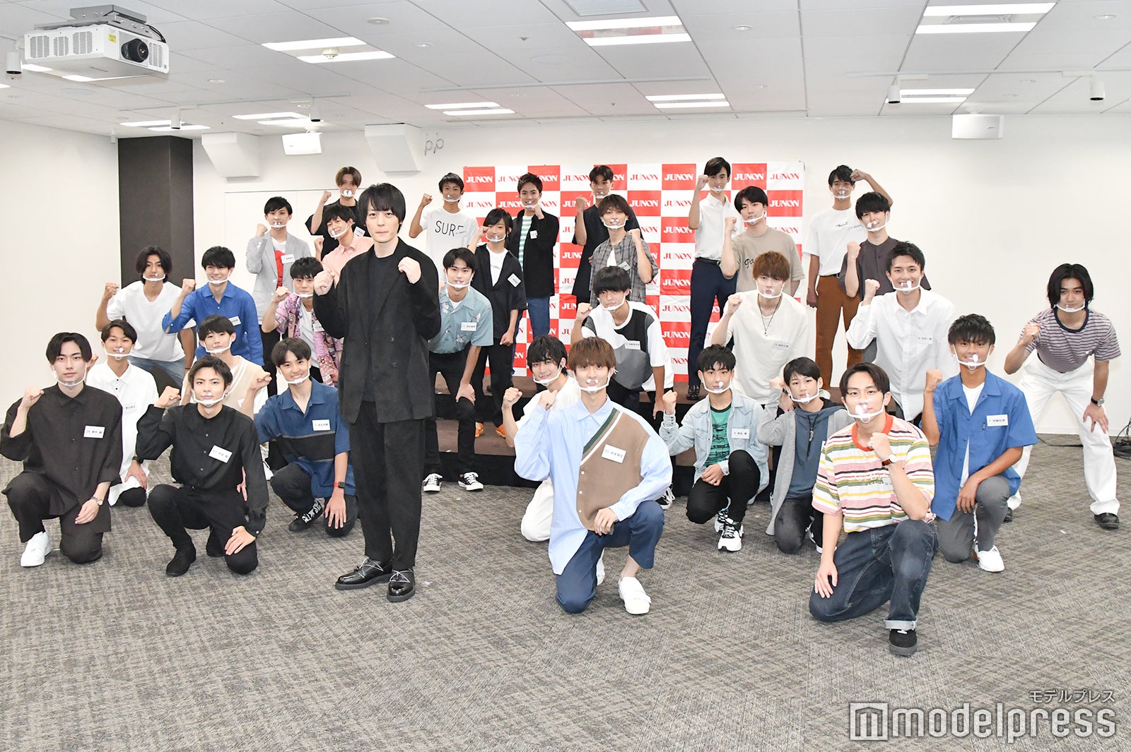 「第33回ジュノン・スーパーボーイ・コンテストBEST35お披露目記者会見」の様子（C）モデルプレス