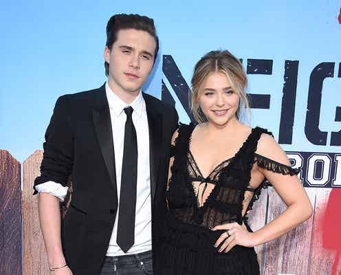 交際宣言のクロエ・グレース・モレッツ&ベッカム長男・ブルックリン、公の場“初2ショット”でラブラブな様子