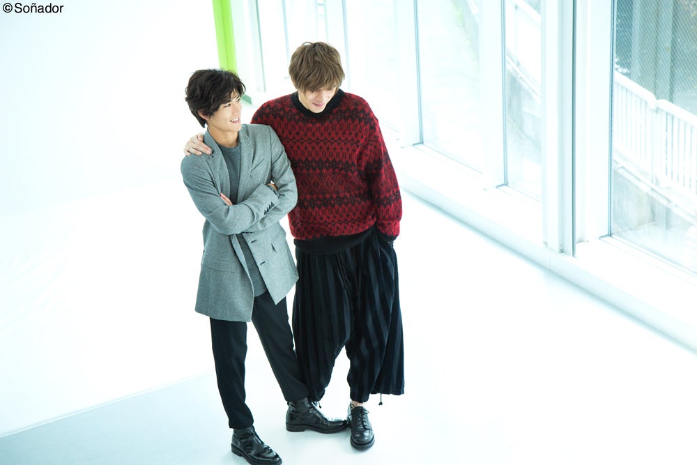 三浦春馬＆城田優（画像提供：主婦と生活社）