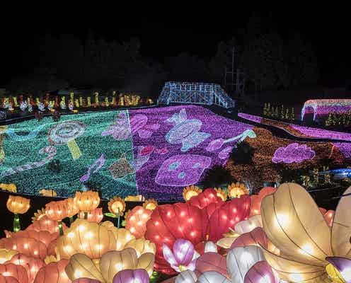 輝きが400万球に倍増!夜の伊豆に輝く「グランイルミ 」がパワーアップ