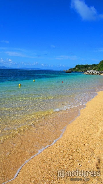 伊計島のビーチ／Photo by Nelo Hotsuma