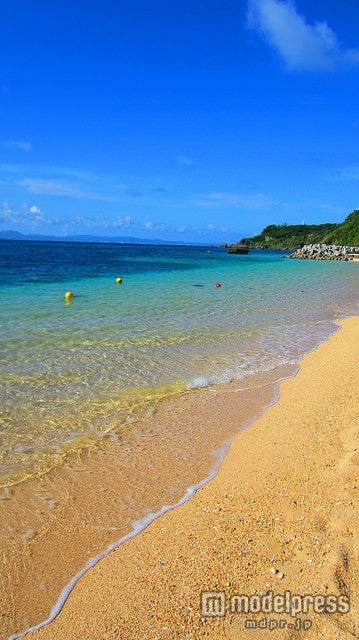 伊計島のビーチ／Photo by Nelo Hotsuma